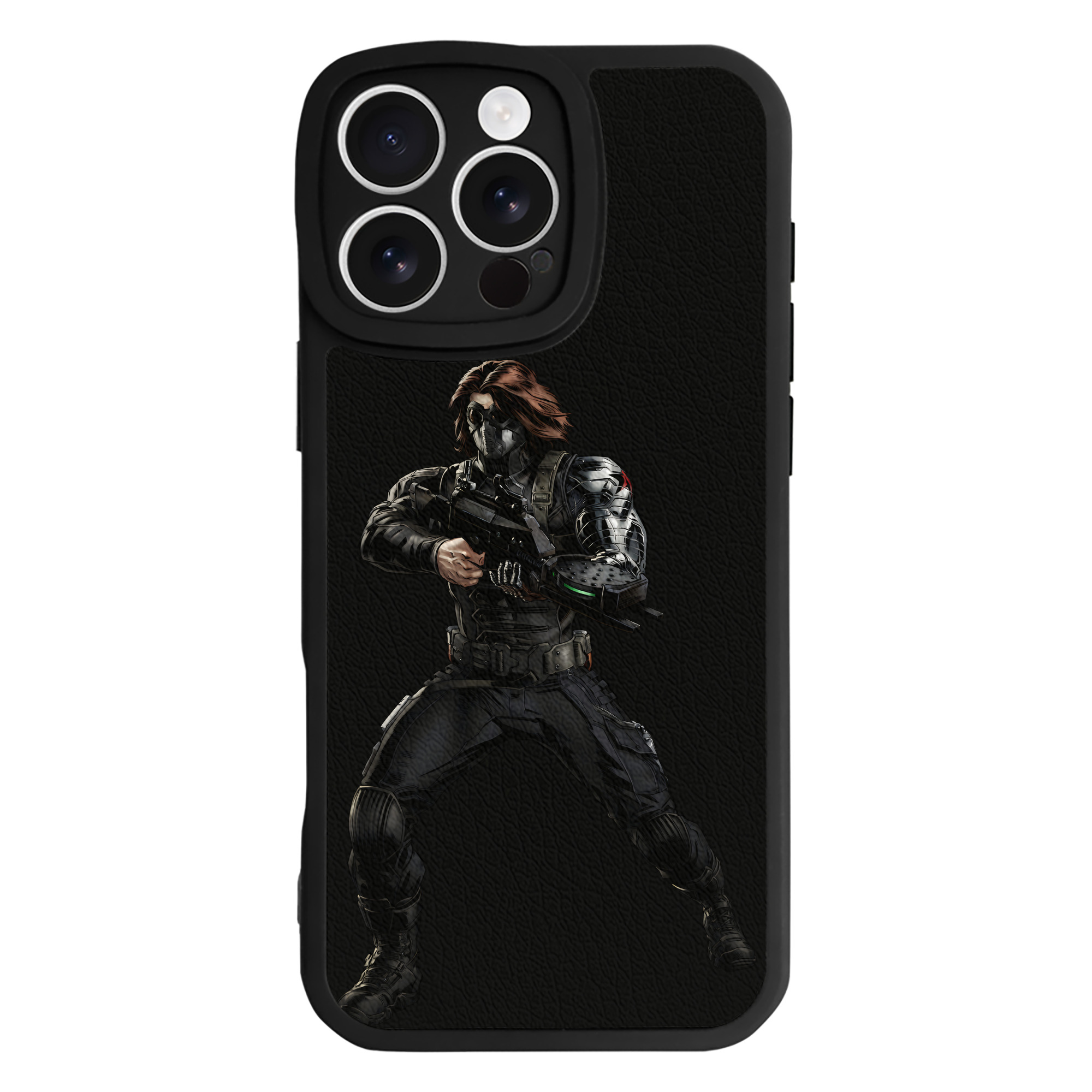 （画像用） アベンジャーズ The Avengers 【iPhone 16シリーズ対応】シリコンスマホケース（レザー調） 材質：シリコン
